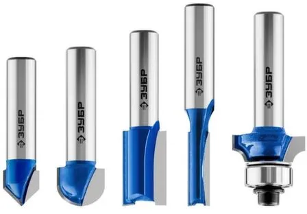 Купить Набор профильных фрез по дереву (5шт), Зубр в интернет-магазине Akvilon.kz