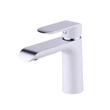 Купить Смеситель для умывальника Calipso белый/хром, Iddis в интернет-магазине Akvilon.kz