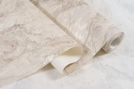 Купить Обои виниловые на флизелиновой основе Лазурит, база, бежевый холодный, 1,06x10 м, Артекс в интернет-магазине Akvilon.kz