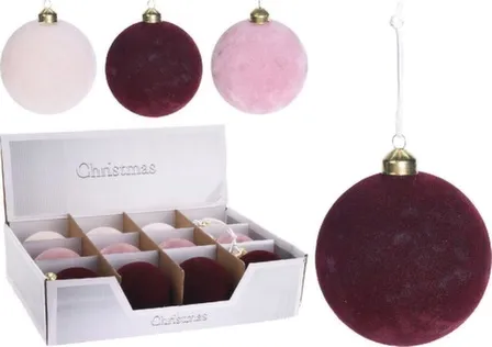 Купить Ёлочное украшение Шар, диаметр 8 см, в ассортименте, Koopman в интернет-магазине Akvilon.kz