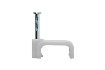 Купить Скоба крепежная плоская c гвоздем 5мм/100 в интернет-магазине Akvilon.kz