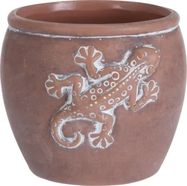Купить Кашпо для цветов керамическое 12,5x12x11 см, Koopman в интернет-магазине Akvilon.kz