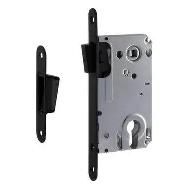 Купить Корпус замка магнитный 25М-85 (под цилиндр) Нора-М Черный в интернет-магазине Akvilon.kz