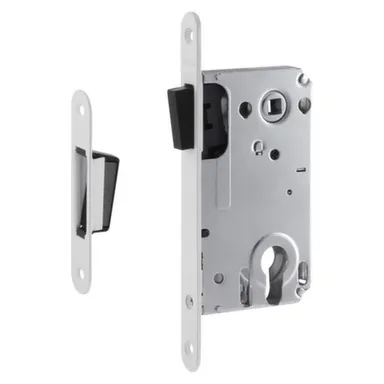 Купить Корпус замка магнитный 25М-85 (под цилиндр) Нора-М Белый в интернет-магазине Akvilon.kz