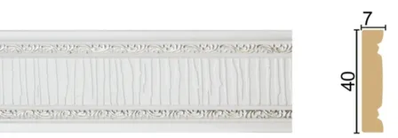 Купить Багет 40x7x2400мм Лайт в интернет-магазине Akvilon.kz