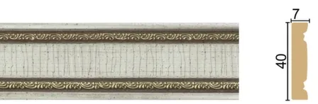 Купить Багет 40x7x2400мм Тернура в интернет-магазине Akvilon.kz