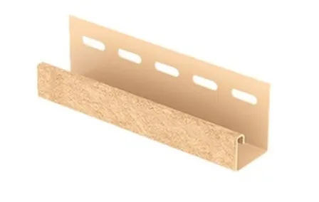 Купить J- профиль U-Plast 3005 мм Кирпич песочный в интернет-магазине Akvilon.kz