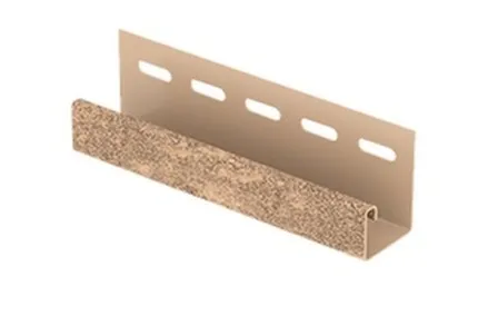 Купить J- профиль U-Plast 3005 мм Кирпич бежевый в интернет-магазине Akvilon.kz