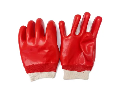 Перчатки маслостойкие ПВХ красные размер XL в интернет-магазине Akvilon.kz