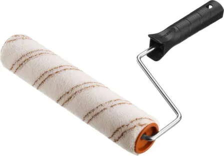 Купить Валик "Микротекс", Ø40 мм, L180 мм, для дерева (лаки, пропитки, морилки), ЗУБР в интернет-магазине Akvilon.kz