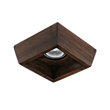 Купить Светильник MR16 встраиваемый EXTRA QUA темный орех Lightstar в интернет-магазине Akvilon.kz