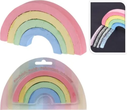 Купить Мелки для рисования Радуга, набор 4 шт, Koopman в интернет-магазине Akvilon.kz