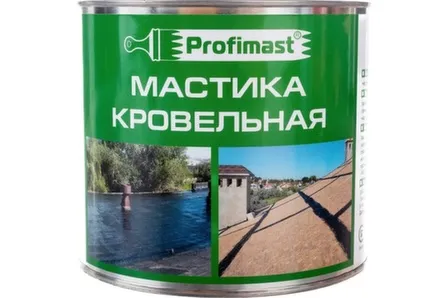 Купить Мастика кровельная, 2 л / 1,8 кг, Profimast в интернет-магазине Akvilon.kz