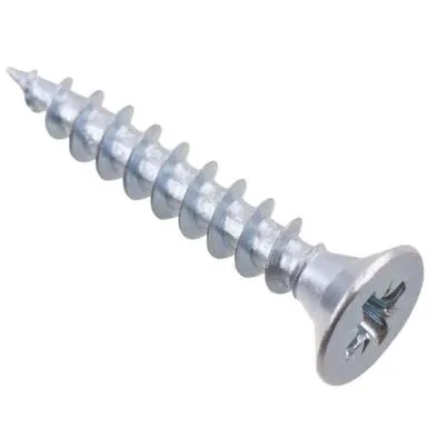 Купить Саморезы универсальные 5x30 мм, белый цинк, 12 шт, Стройбат в интернет-магазине Akvilon.kz