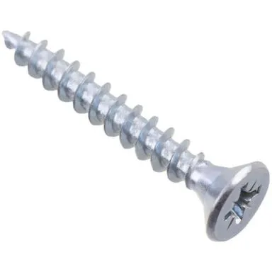 Купить Саморезы универсальные 5x35 мм, белый цинк, 11 шт, Стройбат в интернет-магазине Akvilon.kz