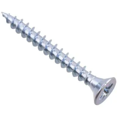 Купить Саморезы универсальные 6x50 мм, белый цинк, 6 шт, Стройбат в интернет-магазине Akvilon.kz