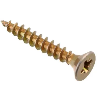 Купить Саморезы универсальные 4,5x20 мм, желтый цинк, 18 шт, Стройбат в интернет-магазине Akvilon.kz