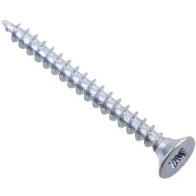 Купить Саморезы универсальные 4x40 мм, белый цинк, 200 шт, Стройбат в интернет-магазине Akvilon.kz