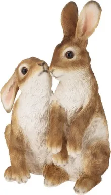 Купить Статуэтка Кролики, 17,5x13,5x28 см, Koopman в интернет-магазине Akvilon.kz
