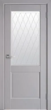 Купить Дверь межкомнатная Маэстра Эпика остекленное Серая пастель 700 НОВЫЙ СТИЛЬ в интернет-магазине Akvilon.kz