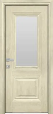 Купить Дверь межкомнатная Прованс Канна остекленное Орех гималайский 700 НОВЫЙ СТИЛЬ в интернет-магазине Akvilon.kz