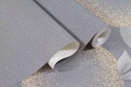 Купить Обои виниловые на флизелиновой основе Инди, база, серый, 1,06x10 м, Артекс в интернет-магазине Akvilon.kz