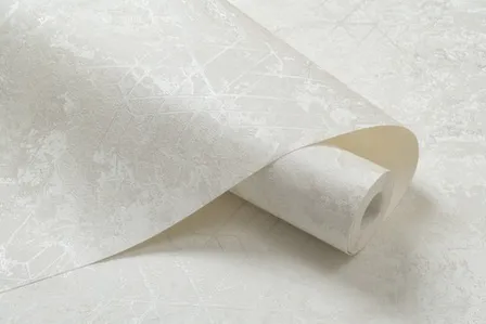 Купить Обои виниловые на флизелиновой основе Турмалин, мотив, белый, 1,06x10 м, Артекс в интернет-магазине Akvilon.kz