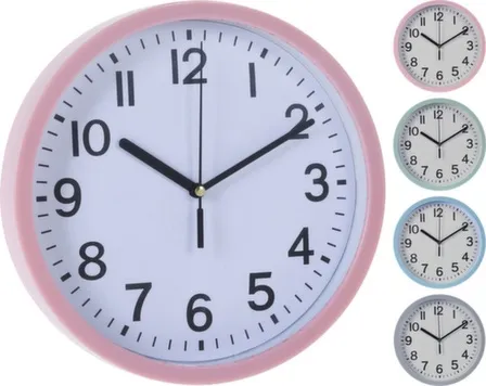 Купить Часы настенные, диаметр 22,5 см, в ассортименте, Koopman в интернет-магазине Akvilon.kz