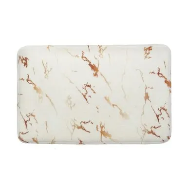 Купить Коврик для ванной в рулоне "Мрамор", 45x73см, микрофибра в интернет-магазине Akvilon.kz