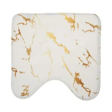 Купить Коврик для туалета в рулоне "Мрамор", 45x45см, микрофибра в интернет-магазине Akvilon.kz