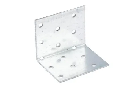 Купить Креп.уголок равност. 40x40x60x2,0мм (белый цинк 1 шт), Стройбат в интернет-магазине Akvilon.kz