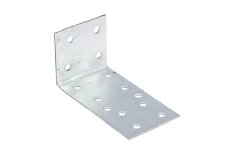 Купить Креп.уголок анкерный 40x80x40x2,0мм (белый цинк 1 шт), Стройбат в интернет-магазине Akvilon.kz