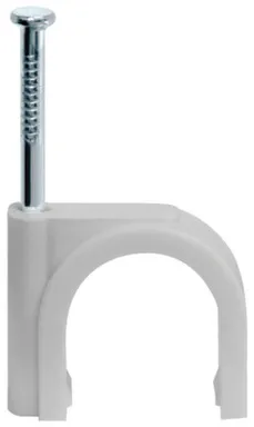 Купить Скоба крепежная круглая с гвоздем d12мм/50 в интернет-магазине Akvilon.kz