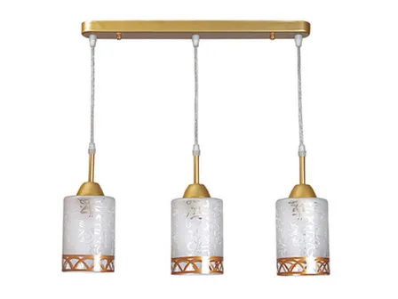 Купить Люстра Орион 103005 подвес, матовое золото, Е27, 60 Вт, Галлоп в интернет-магазине Akvilon.kz