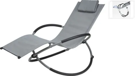 Купить Кресло-качалка, складное, максимальная нагрузка 120 кг, Koopman в интернет-магазине Akvilon.kz