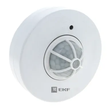 Купить Датчик движения MS-28А 1200Вт 360 градусов белый EKF в интернет-магазине Akvilon.kz