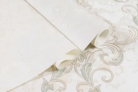 Купить Обои виниловые на флизелиновой основе Сорренто, база, бежевый светлый, 1,06x10 м, Артекс в интернет-магазине Akvilon.kz