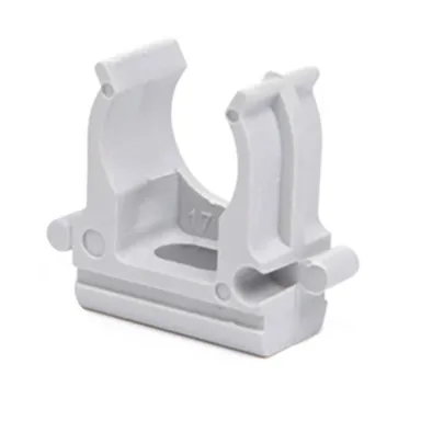 Купить Клипса для крепления труб 25 мм, серый, 5 шт, Стройбат в интернет-магазине Akvilon.kz