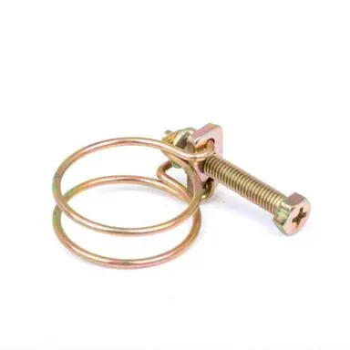 Купить Хомут проволочный 20-24 мм, цинк, 2 шт, Стройбат в интернет-магазине Akvilon.kz