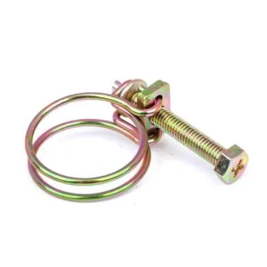 Купить Хомут проволочный 22-26 мм, цинк, 2 шт, Стройбат в интернет-магазине Akvilon.kz