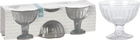 Купить Розетки для мороженого, набор 3шт, объём 200мл,10x8см, Koopman в интернет-магазине Akvilon.kz