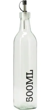 Купить Ёмкость для масла и уксуса с крышкой, 500 мл, размер 6x6x30 см, Koopman в интернет-магазине Akvilon.kz