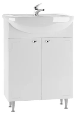 Купить ДОМИНО Тумба Классик c кор.для белья с умыв Уют 60 см/Амур 60 см в интернет-магазине Akvilon.kz