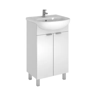 Купить Тумба Loko без ящика, с умывальником Элегия 50 см, ДОМИНО в интернет-магазине Akvilon.kz