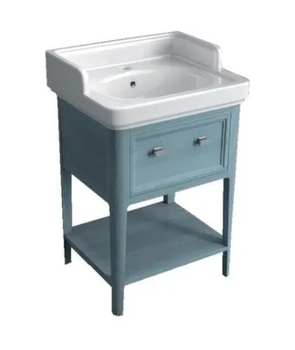 Купить Тумба напольная Provence, синий, с умывальником Pompei 60 см, KERAMA MARAZZI в интернет-магазине Akvilon.kz