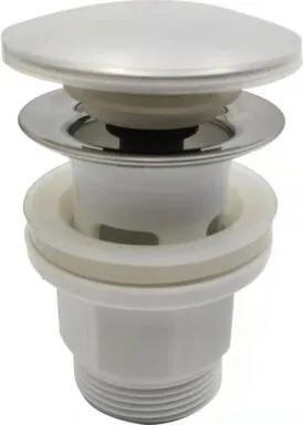 Купить Донный клапан 1 1/4" клик-клак с переливом, Aquant в интернет-магазине Akvilon.kz