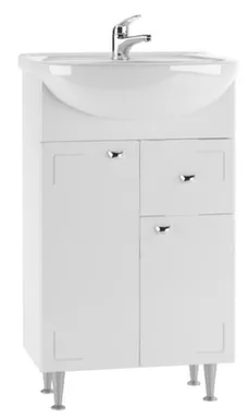 Купить Тумба Классик В1 с верхним ящиком и умывальником Элегия 50 см, Домино в интернет-магазине Akvilon.kz