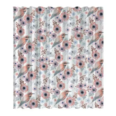 Купить Штора для ванной с принтом "Нежность" в интернет-магазине Akvilon.kz