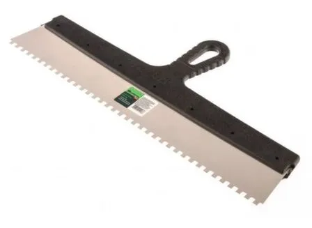 Купить Шпатель 450 мм, c зубцами 6x6 мм, Сибртех в интернет-магазине Akvilon.kz