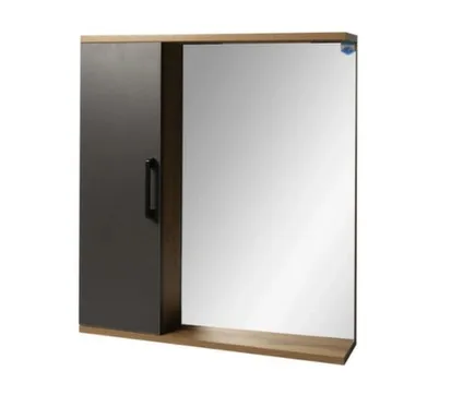 Купить Зеркало Neo, графит, 60 см, Orbito в интернет-магазине Akvilon.kz